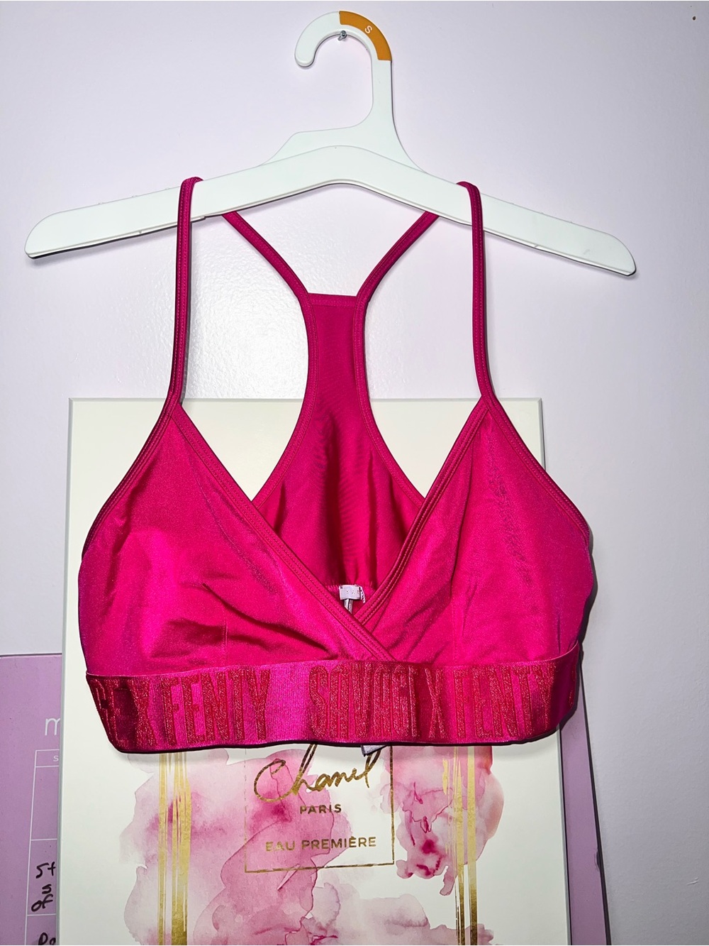 Savage x Fenty Fuchsia Racerback Bralette